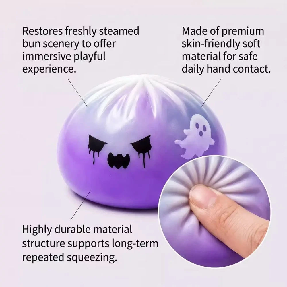 Halloween Ghost Baozi Stress Relief Toy